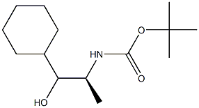 Boc-Cyclohexylalaninol 结构式