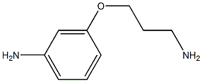 3-(3-aminopropoxy)aniline 结构式