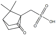 (7,7-dimethyl-2-oxobicyclo[2.2.1]hept-1-yl)methanesulfonic acid 结构式