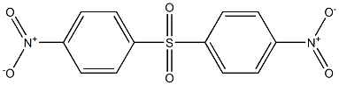 1-nitro-4-[(4-nitrophenyl)sulfonyl]benzene 结构式