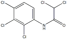 N1-(2,3,4-trichlorophenyl)-2,2-dichloroacetamide 结构式