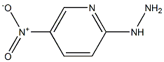 1-(5-nitro-2-pyridyl)hydrazine 结构式