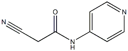 2-cyano-N-(4-pyridinyl)acetamide 结构式