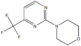 4-[4-(trifluoromethyl)pyrimidin-2-yl]morpholine 结构式