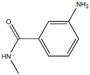 3-amino-N-methylbenzenecarboxamide 结构式