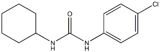 N-(4-chlorophenyl)-N'-cyclohexylurea 结构式