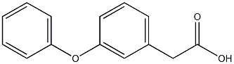 2-(3-phenoxyphenyl)acetic acid 结构式