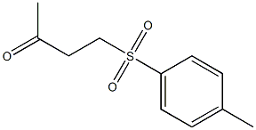 4-[(4-methylphenyl)sulfonyl]butan-2-one 结构式