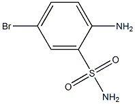 2-Amino-5-bromobenzenesulfonamide 结构式