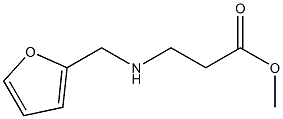 Methyl 3-[(2-furylmethyl)amino]propanoate 结构式