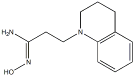 (1Z)-3-(3,4-dihydroquinolin-1(2H)-yl)-N'-hydroxypropanimidamide 结构式