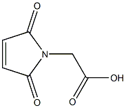 (2,5-dioxo-2,5-dihydro-1H-pyrrol-1-yl)acetic acid 结构式