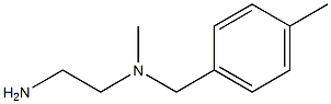 (2-aminoethyl)(methyl)[(4-methylphenyl)methyl]amine 结构式