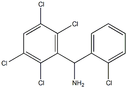 (2-chlorophenyl)(2,3,5,6-tetrachlorophenyl)methanamine 结构式