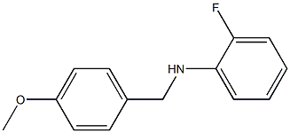 (2-fluorophenyl)(4-methoxyphenyl)methylamine 结构式