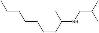 (2-methylpropyl)(nonan-2-yl)amine 结构式