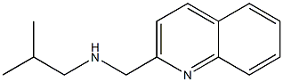 (2-methylpropyl)(quinolin-2-ylmethyl)amine 结构式