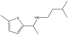 (3-methylbutyl)[1-(5-methylthiophen-2-yl)ethyl]amine 结构式