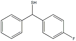 (4-fluorophenyl)(phenyl)methanethiol 结构式