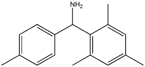 (4-methylphenyl)(2,4,6-trimethylphenyl)methanamine 结构式