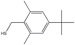 (4-tert-butyl-2,6-dimethylphenyl)methanethiol 结构式