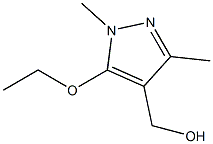 (5-ethoxy-1,3-dimethyl-1H-pyrazol-4-yl)methanol 结构式