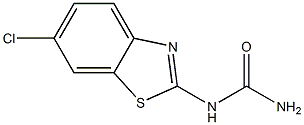 (6-chloro-1,3-benzothiazol-2-yl)urea 结构式