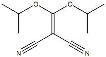 (diisopropoxymethylene)malononitrile 结构式