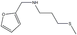 (furan-2-ylmethyl)[3-(methylsulfanyl)propyl]amine 结构式