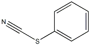 (phenylsulfanyl)formonitrile 结构式