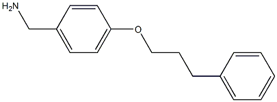 [4-(3-phenylpropoxy)phenyl]methanamine 结构式