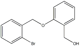 {2-[(2-bromophenyl)methoxy]phenyl}methanol 结构式