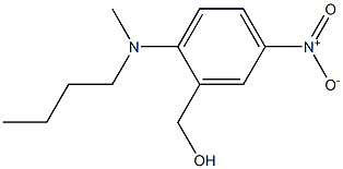 {2-[butyl(methyl)amino]-5-nitrophenyl}methanol 结构式