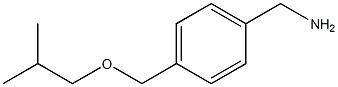 {4-[(2-methylpropoxy)methyl]phenyl}methanamine 结构式