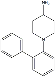 1-(1,1'-biphenyl-2-yl)piperidin-4-amine 结构式