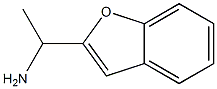 1-(1-benzofuran-2-yl)ethan-1-amine 结构式