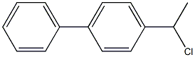 1-(1-chloroethyl)-4-phenylbenzene 结构式