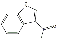 1-(1H-indol-3-yl)ethan-1-one 结构式