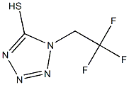 1-(2,2,2-trifluoroethyl)-1H-1,2,3,4-tetrazole-5-thiol 结构式