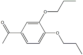 1-(3,4-dipropoxyphenyl)ethan-1-one 结构式