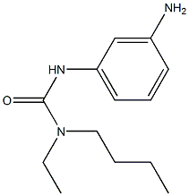 1-(3-aminophenyl)-3-butyl-3-ethylurea 结构式