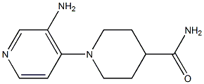 1-(3-aminopyridin-4-yl)piperidine-4-carboxamide 结构式