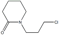 1-(3-chloropropyl)piperidin-2-one 结构式