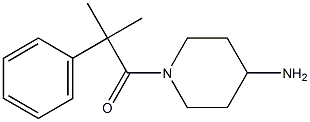 1-(4-aminopiperidin-1-yl)-2-methyl-2-phenylpropan-1-one 结构式