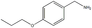 1-(4-propoxyphenyl)methanamine 结构式