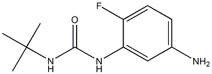 1-(5-amino-2-fluorophenyl)-3-tert-butylurea 结构式