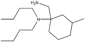 1-(aminomethyl)-N,N-dibutyl-3-methylcyclohexan-1-amine 结构式