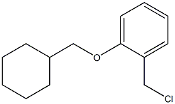 1-(chloromethyl)-2-(cyclohexylmethoxy)benzene 结构式