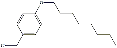 1-(chloromethyl)-4-(octyloxy)benzene 结构式