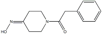 1-(phenylacetyl)piperidin-4-one oxime 结构式